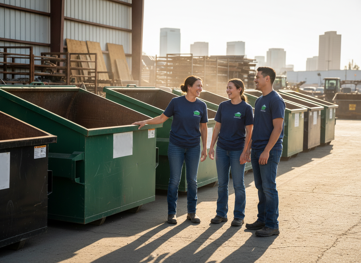 Sacramento Dumpster Rental Pros team