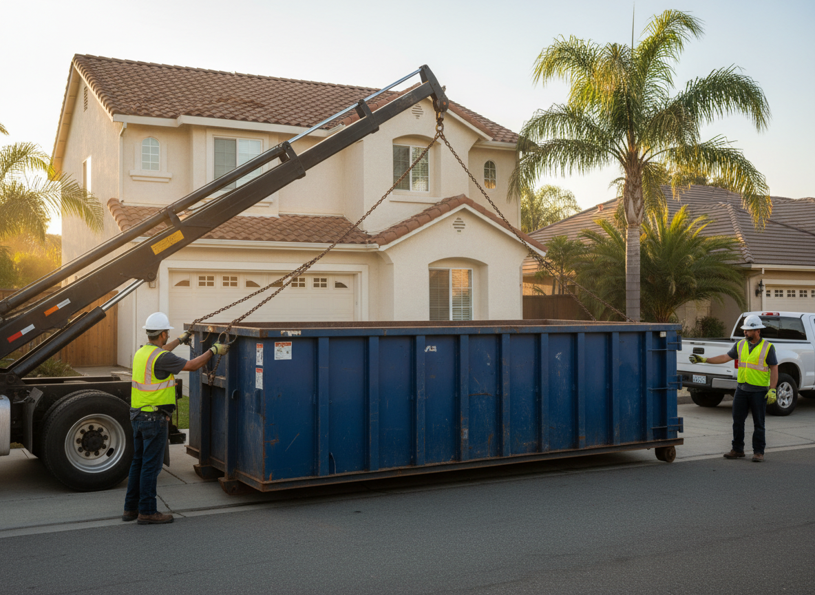 Residential Dumpster Rental in Red Bluff, CA